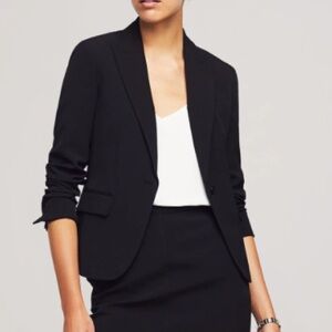 Anne Klein Black Stretch Blazer